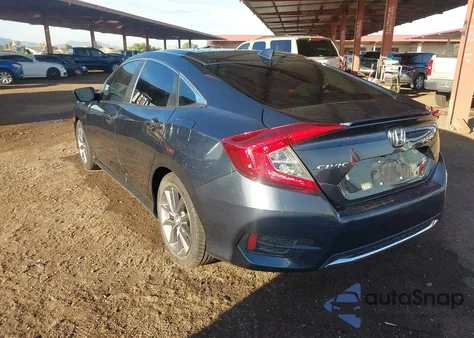 2020 Honda Civic Ex z USA, uszkodzony, nr VIN 19XFC1F37LE001456